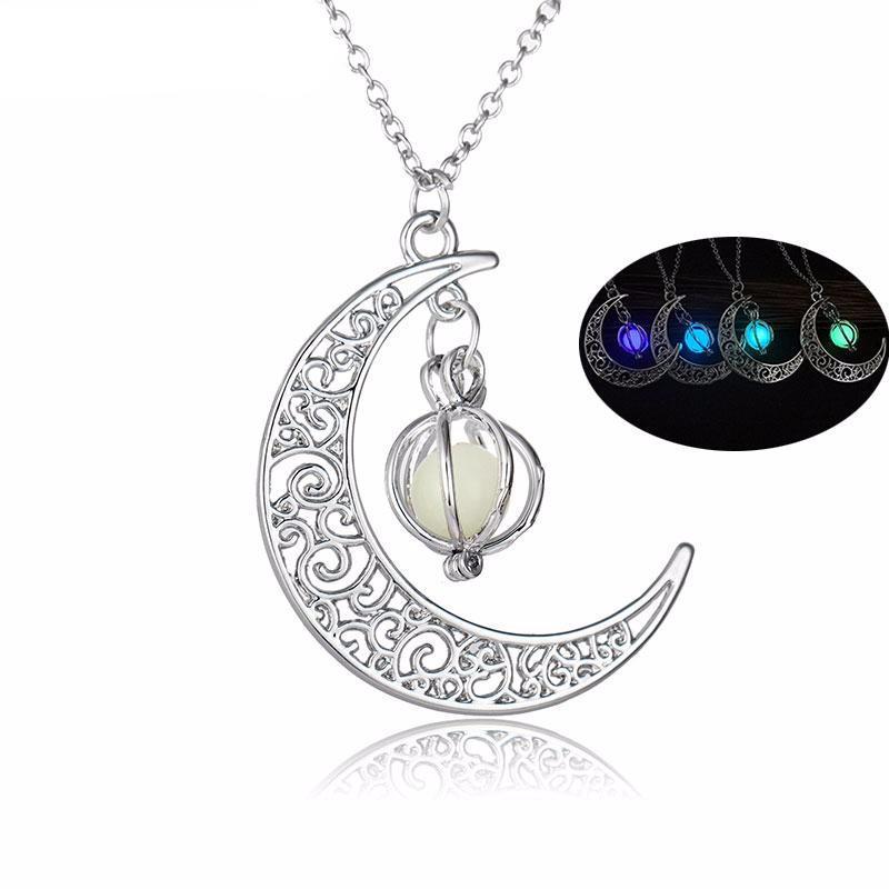 Charm Luminous Stone Necklace