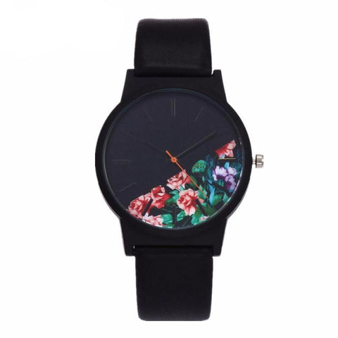 Luxury Floral Pattern Watch