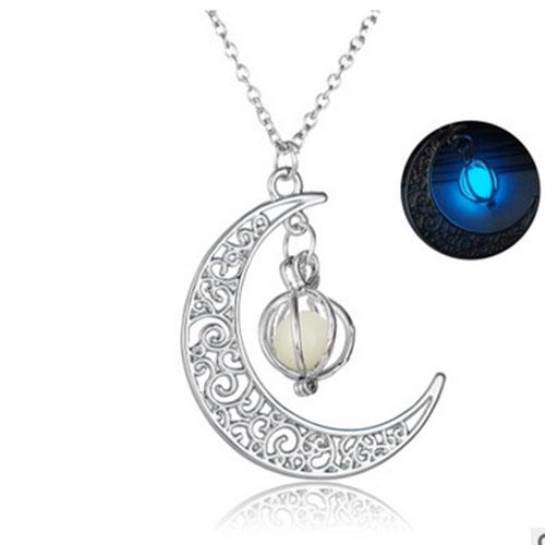 Charm Luminous Stone Necklace