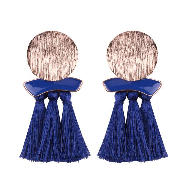 Fashion Statement Tassel Earrings