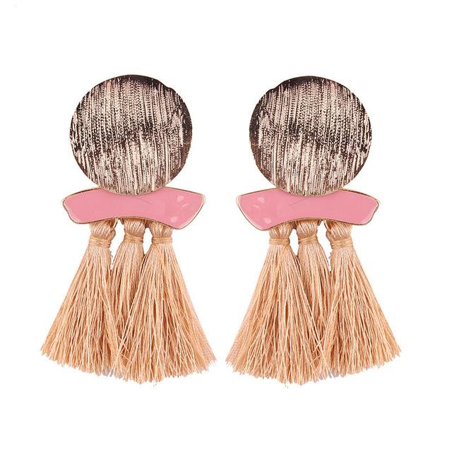 Fashion Statement Tassel Earrings