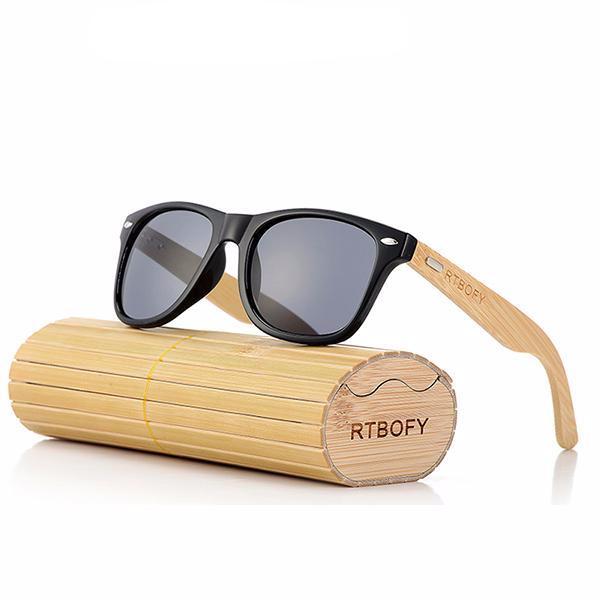 Retro Bamboo Wood Sunglass
