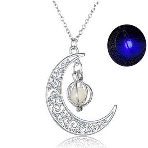 Charm Luminous Stone Necklace