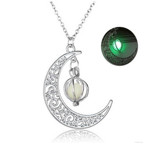 Charm Luminous Stone Necklace
