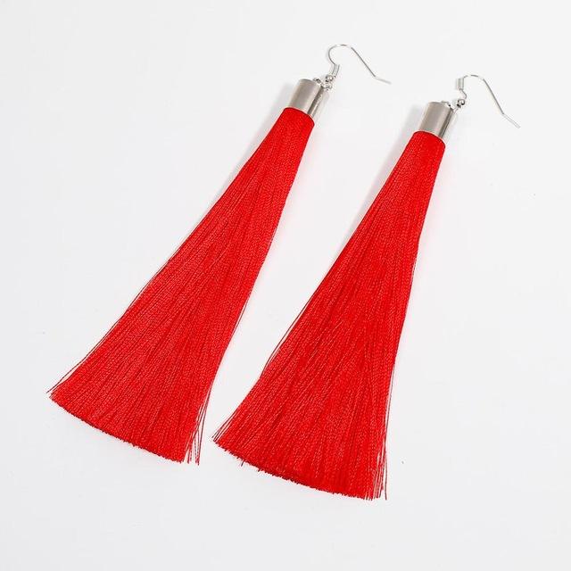 Bohemian Long Tassel Earrings