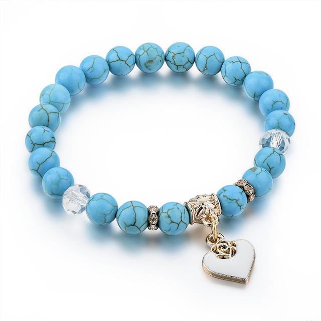 Heart Charm Bracelet