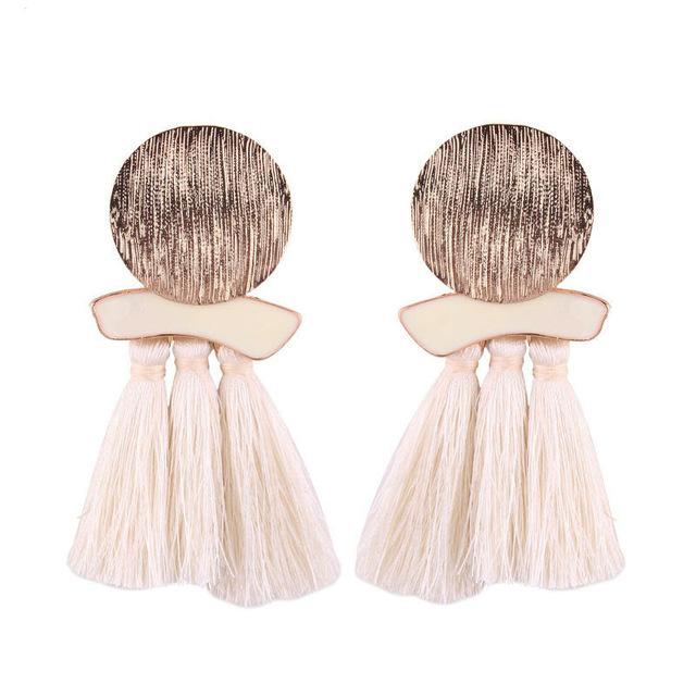 Fashion Statement Tassel Earrings